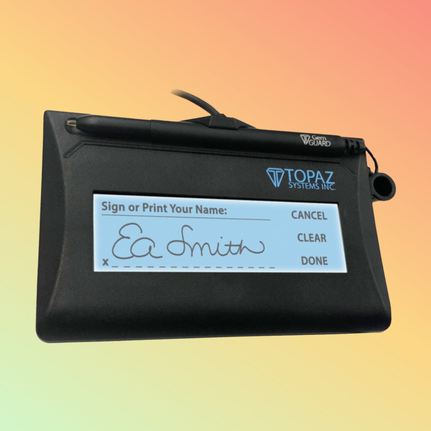 Topaz T - LBK460 Secure Digital Signature Pad - NEOTECH