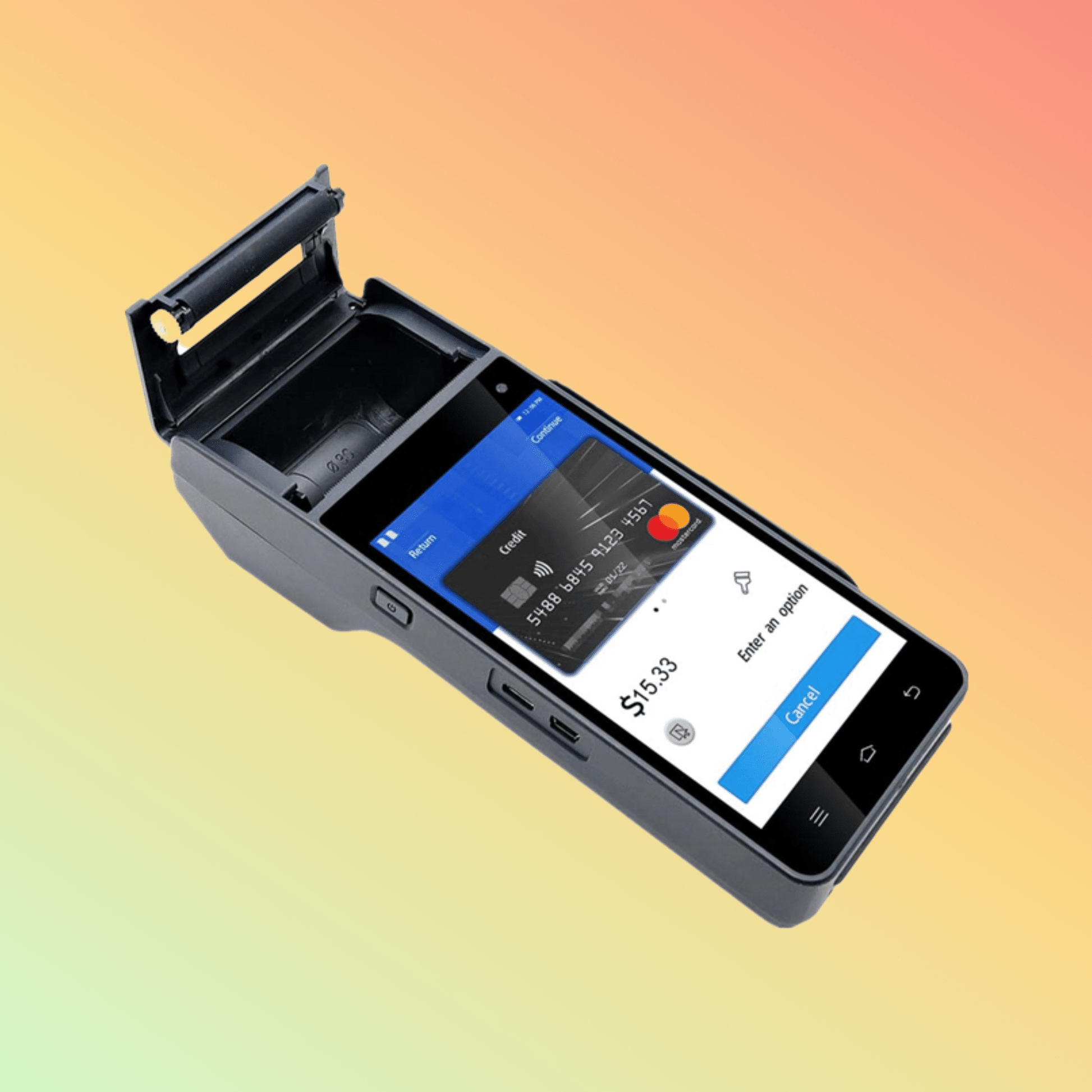 TOTALPOS H - Z90: 5.0" Handheld Android Payment POS with Printer - NEOTECH