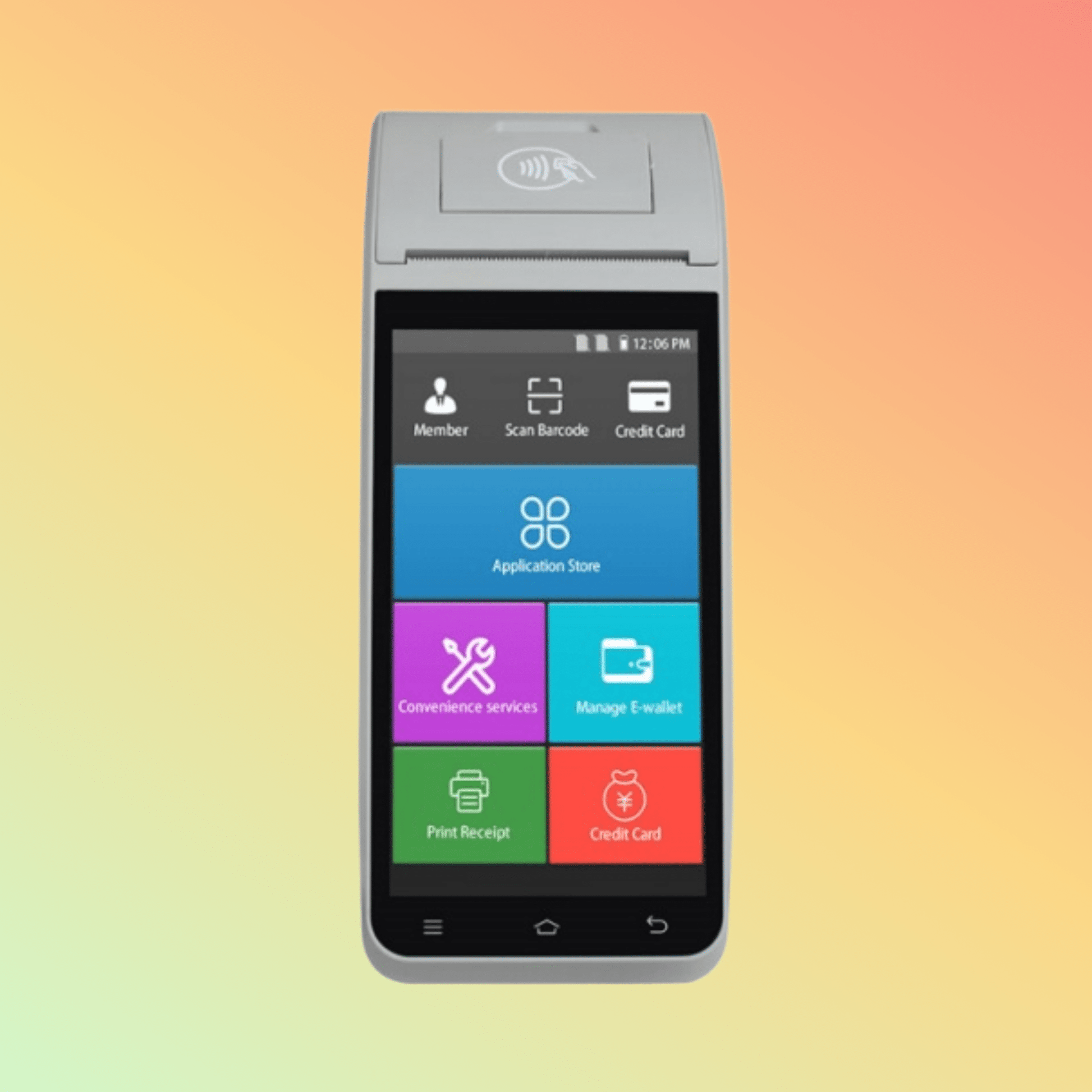 TOTALPOS H - Z91 5.5 inch Portable Android POS Terminal With Thermal Printer - NEOTECH