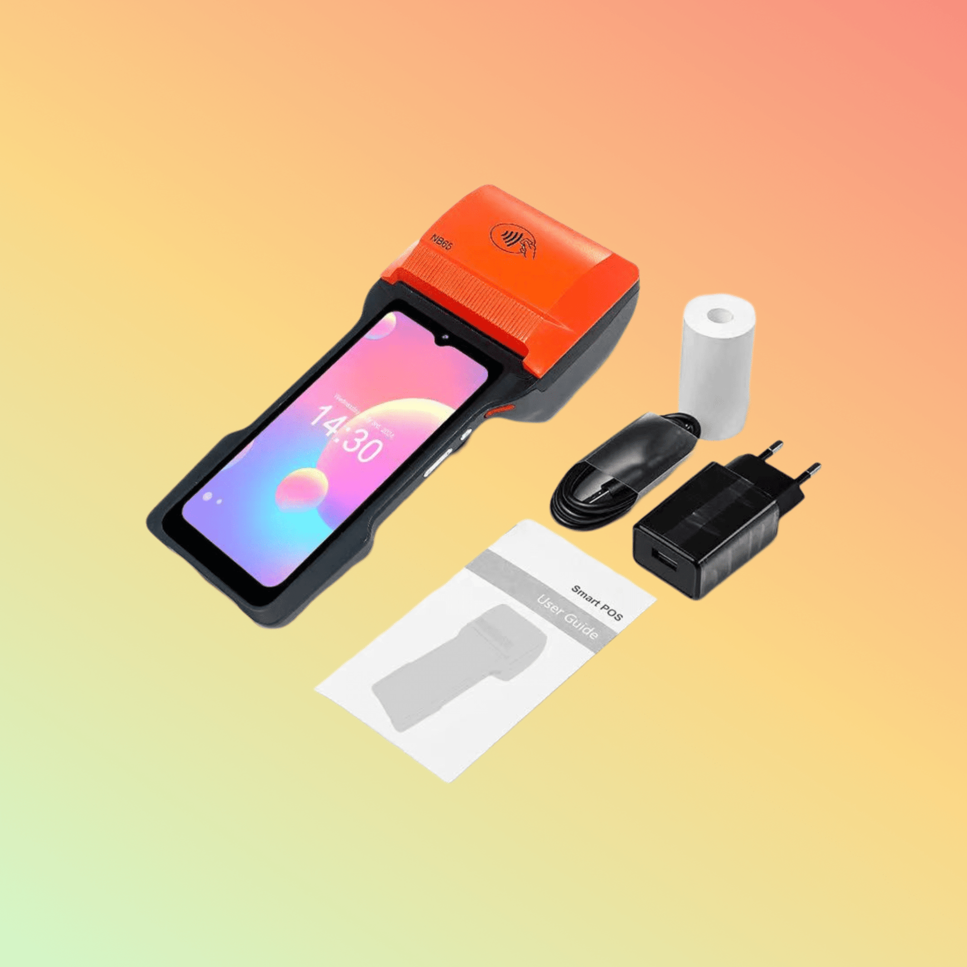 TOTALPOS NB65: 6.5" Android14 Handheld Terminal with Printer - NEOTECH