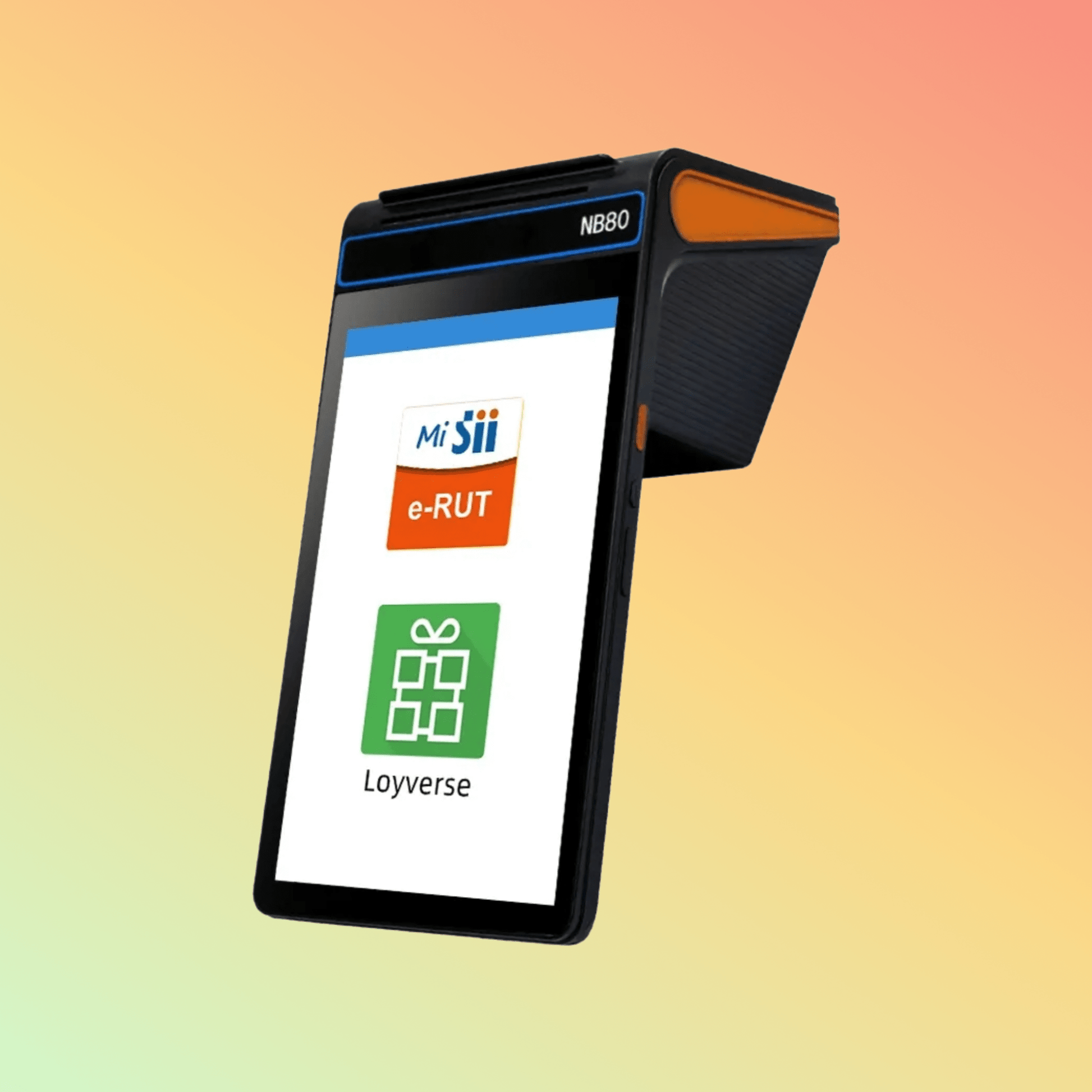 TOTALPOS NB80: 8" Android Terminal with 58mm/80mm Printer - NEOTECH