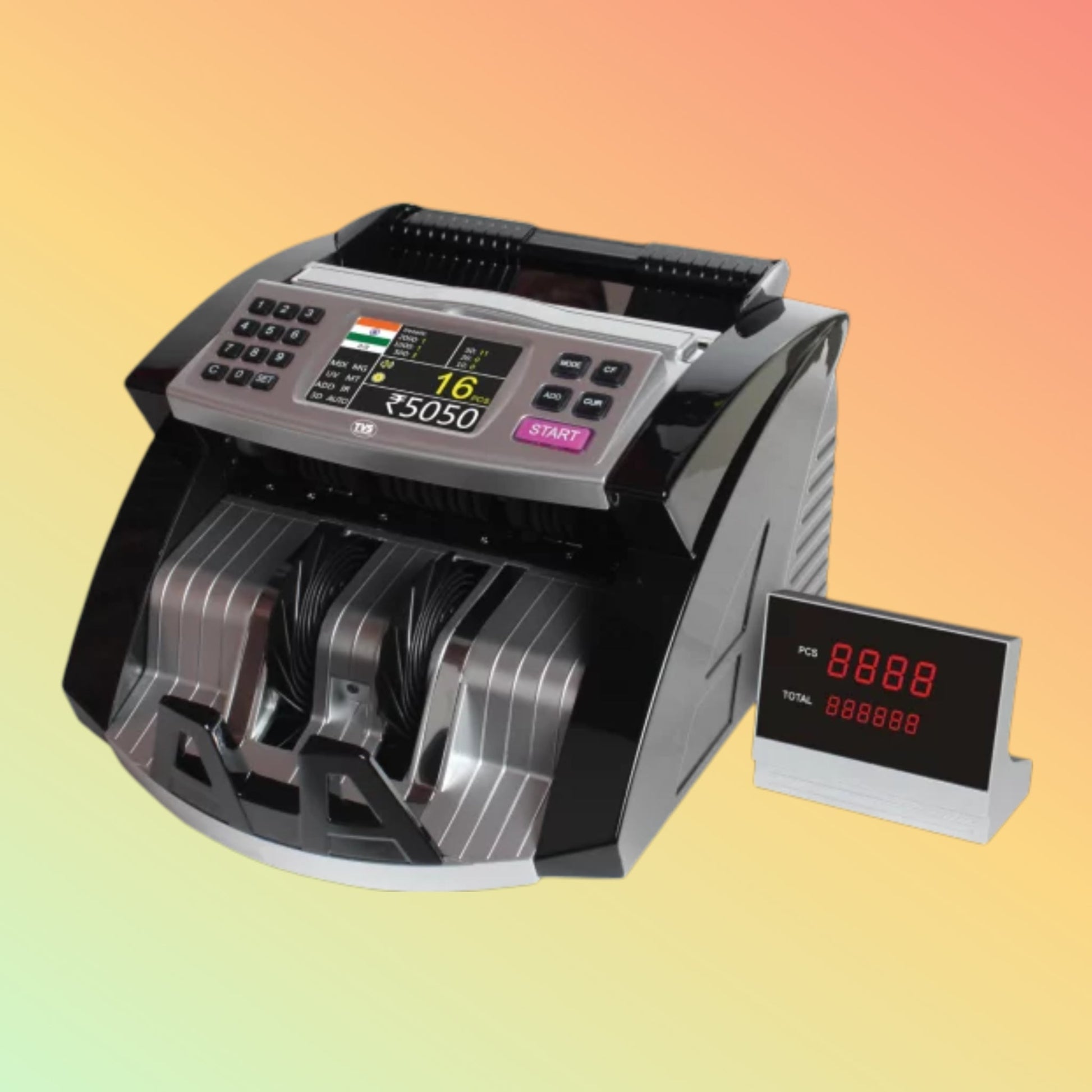 TVS Electronics CC 453 Star+ Cash Counting Machine - NEOTECH