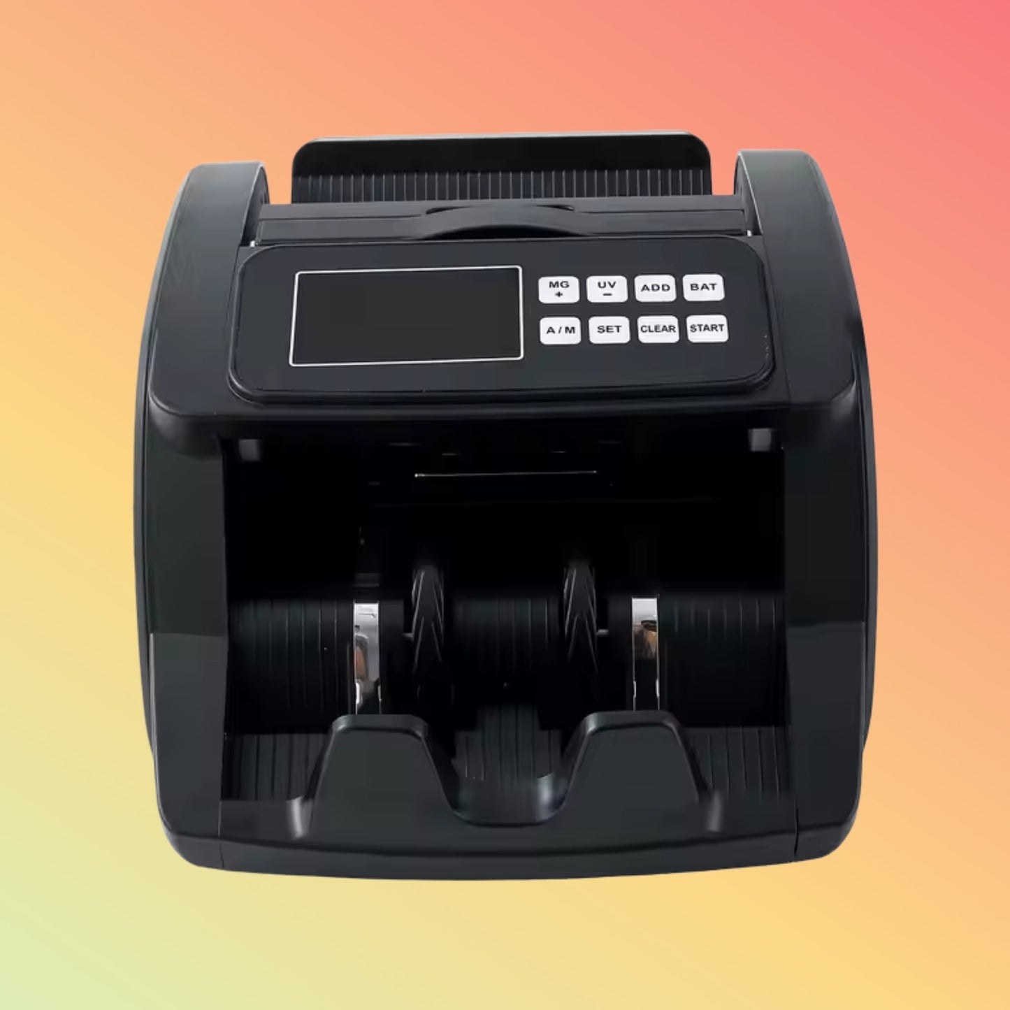 UN - 11 USD EUR INR Counterfeit Money Detector Bill Counter Machine UV MG Detecting Money Counting Machine With LCD Display - NEOTECH