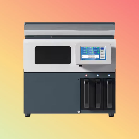 UN - 121S Automatic 2+1 Pocket Mixed Denomination Coin Sorter Equipment Automatic Electronic Coin Counters - NEOTECH