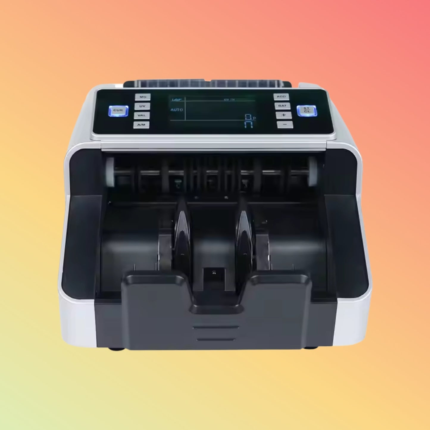 UN - 12D Multi - Currency LED Display Financial Equipment UV/MG Detector for Bank Bill Count & Check - NEOTECH