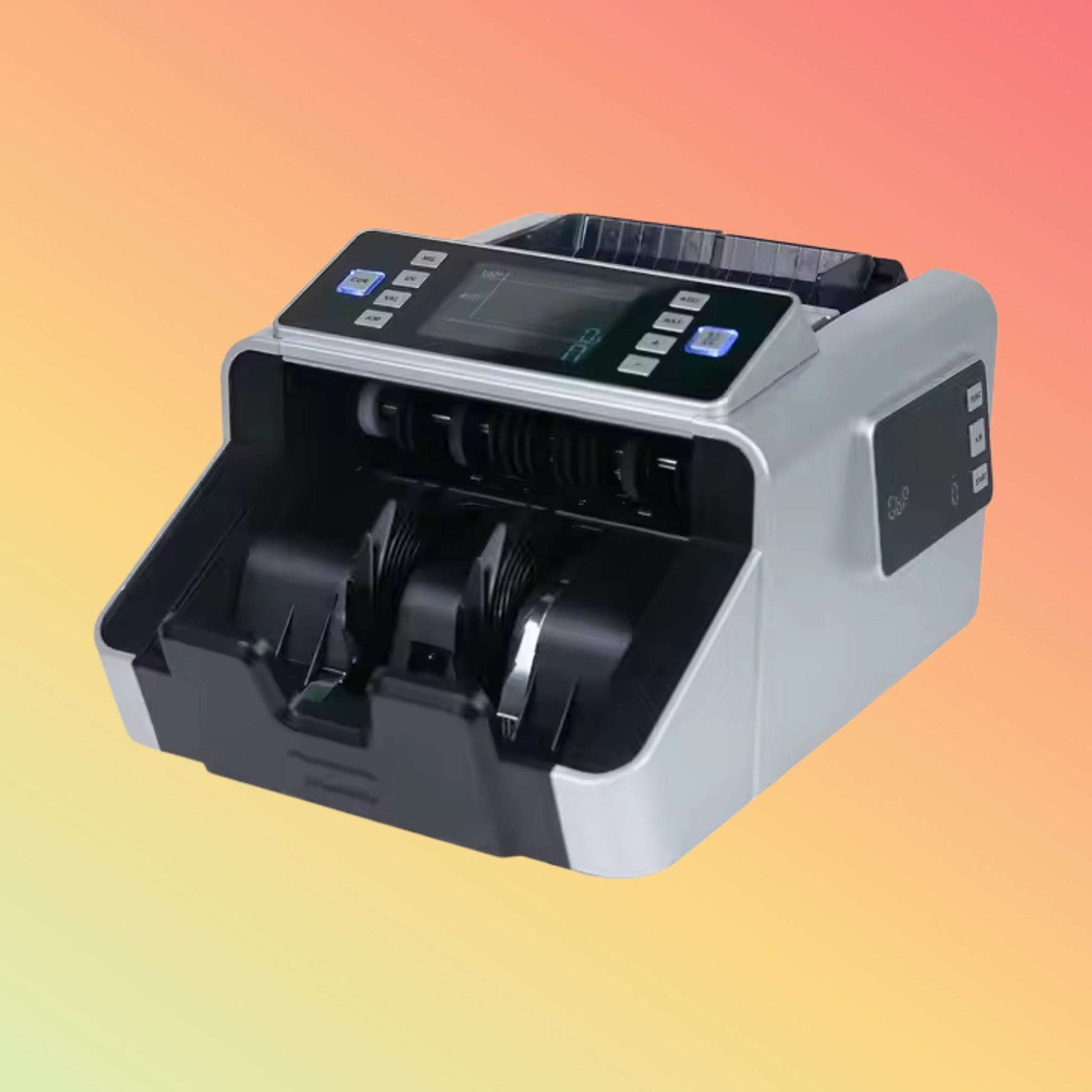 UN - 12D Smart & Accurate High - Speed Currency Detector Digital Banking Counter Money Counting Machine - NEOTECH