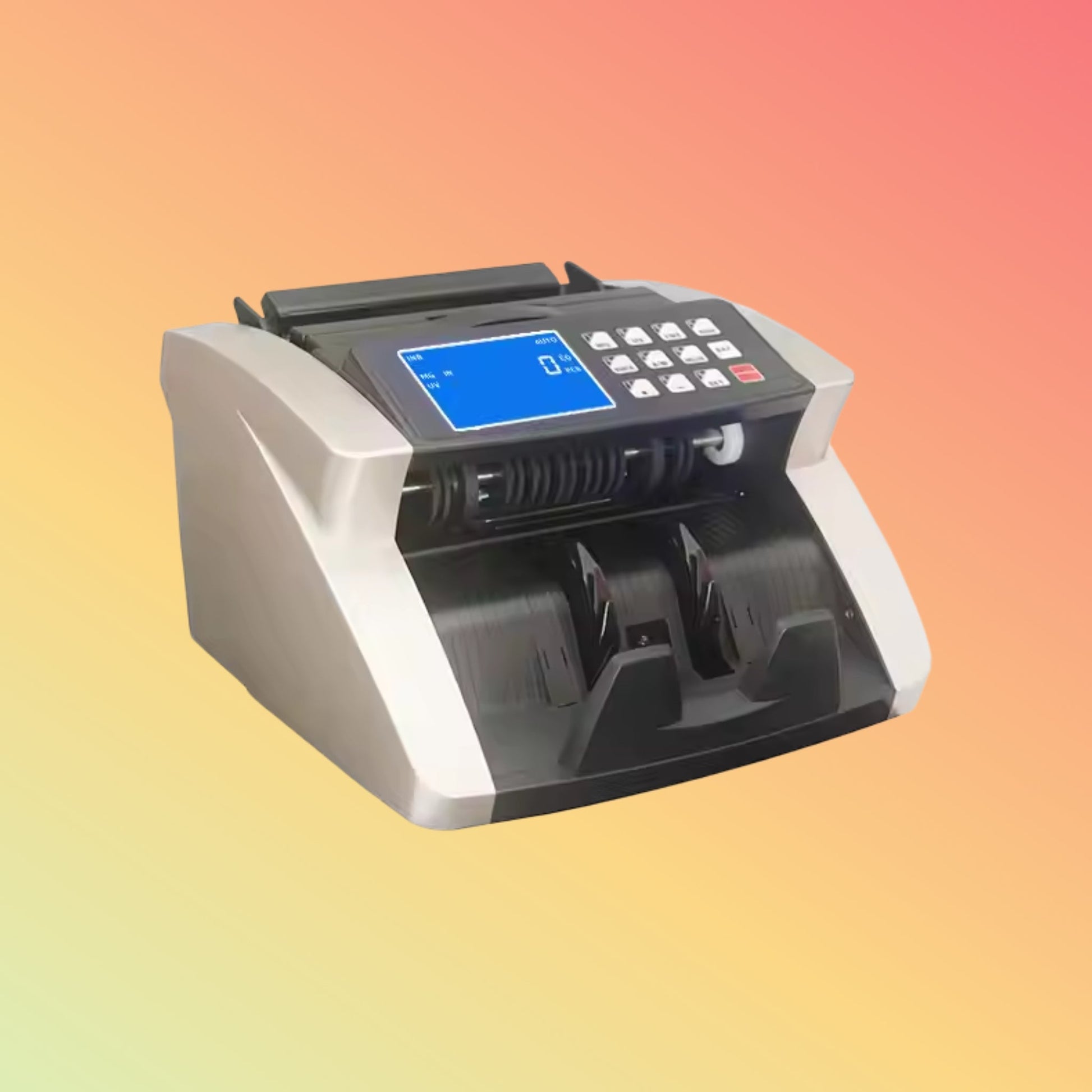 UN - 16 Automatic Currency Detector Most Note Count Bill Counter Money Counting Machine - NEOTECH
