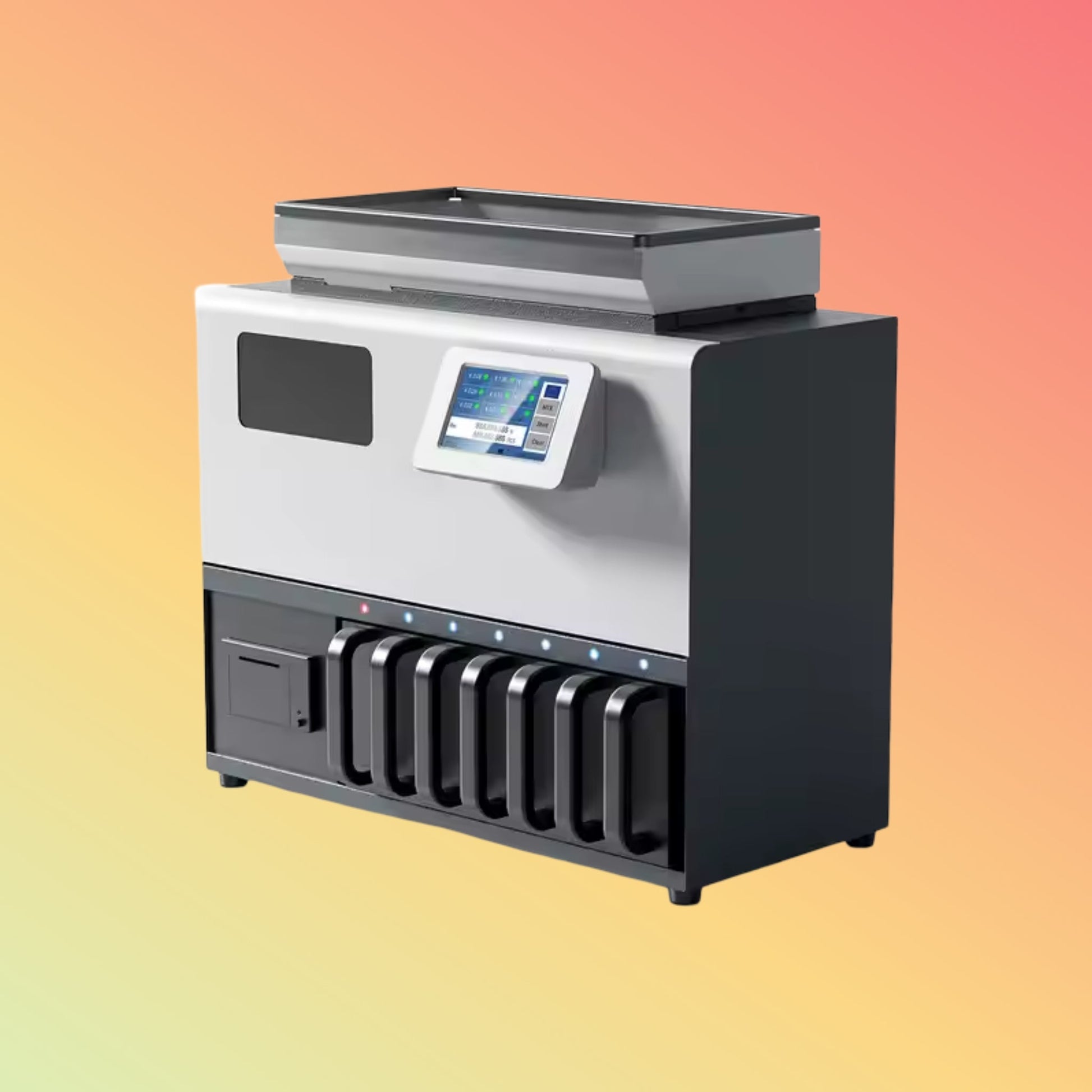 UN - 161S High - Speed 6+1 Coin Counting & Sorting Machine - NEOTECH