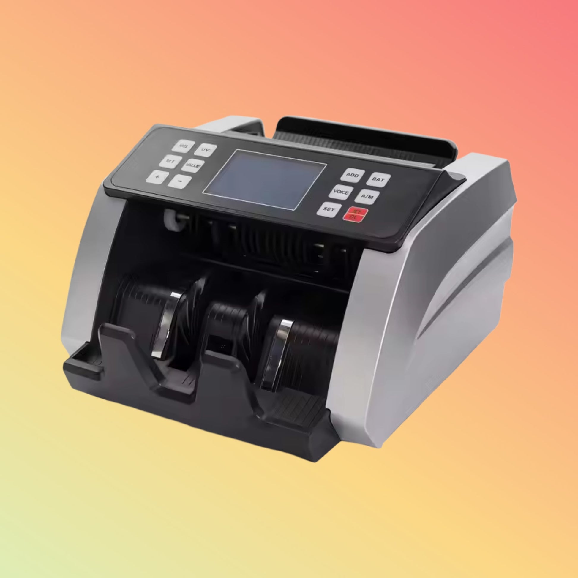UN - 17 TFT LED Cash Counting Machine Multi - Currency Counterfeit Detection for Financial Institutions Bill Counters Product - NEOTECH