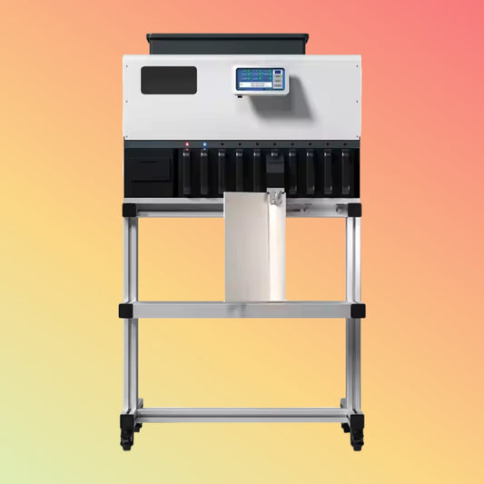 UN - 191S Automatic 9+1 Pocket Touch Screen Coin Counters Built - in Printer Coin Counting Machine High Speed Coin Sorting Machine - NEOTECH