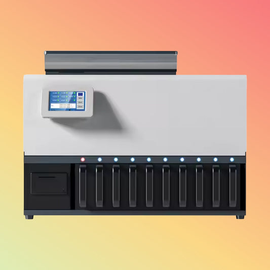 UN - 191S Automatic 9+1 Pocket Touch Screen Coin Counters Built - in Printer Coin Counting Machine High Speed Coin Sorting Machine - NEOTECH
