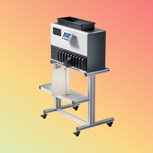 UN - 191S Professional 9+1 Pocket Coin Counting Machine Pound Money Coin Counter Multi - Currency Coin Sorter With Batch - NEOTECH