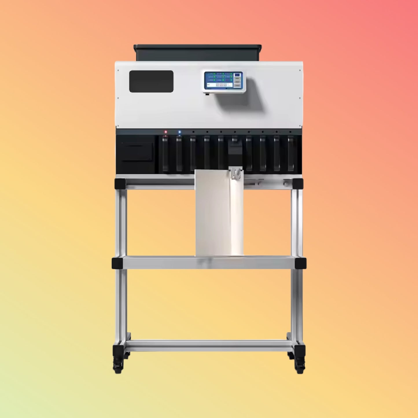 UN - 191S Professional Coin Counting Machine 9+1 Pocket Automatic Coin Sorter Hot Sale Value Coin Counters - NEOTECH