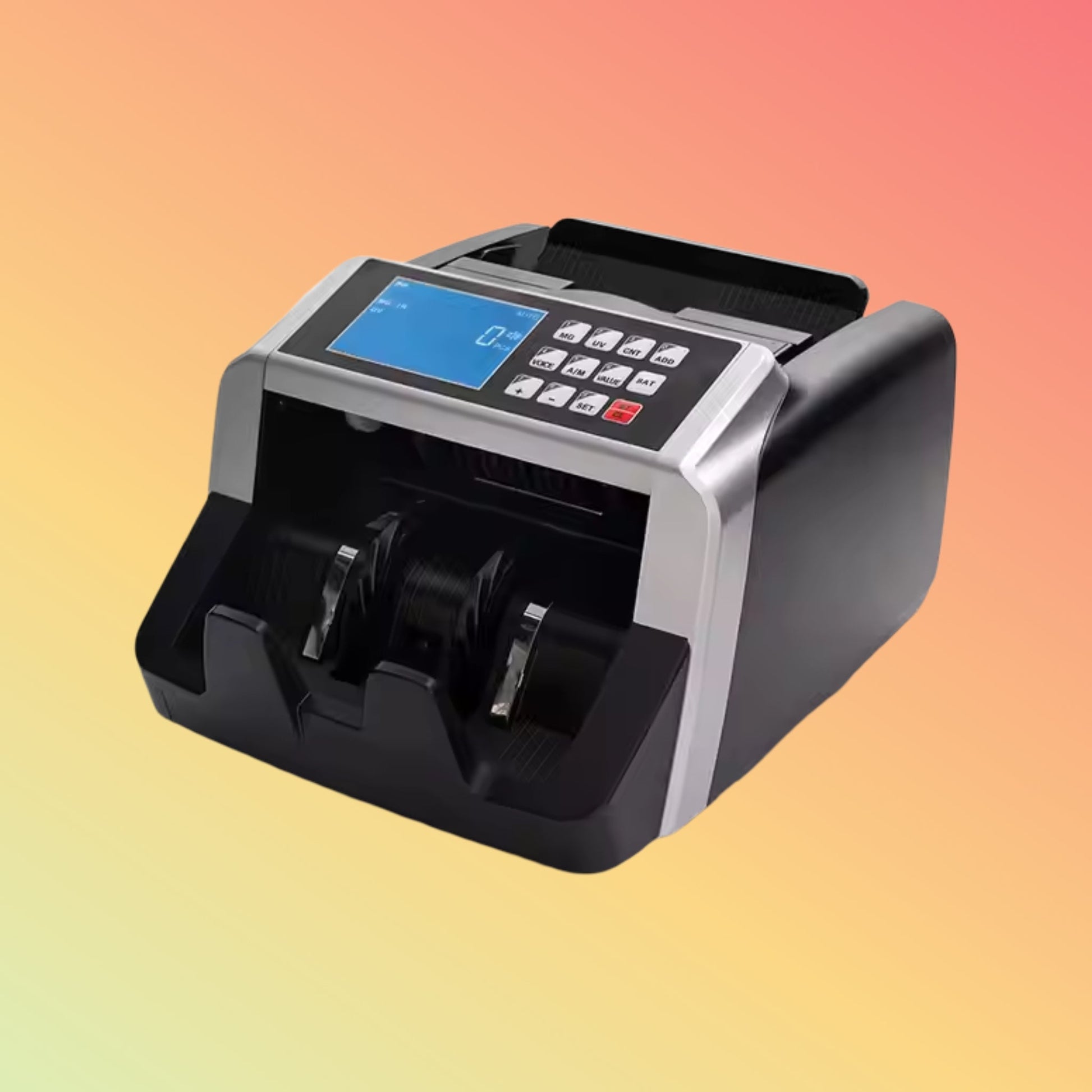 UN - 21 Portable Bill Counter Best Money Counting Machine With Multi - Currency Detectors - NEOTECH