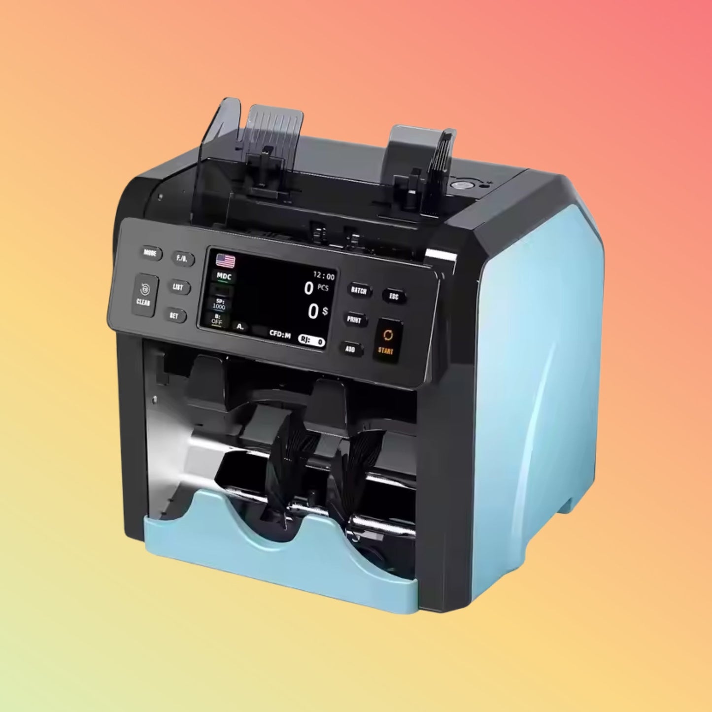 UN - 220A CIS Money Counting Machine Bill Counter Currency Counting Machine Money Counting Machine - NEOTECH