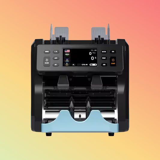 UN - 220A Portable Mixed Value Money Counting Machine 1500 Speed Multi - Currency 2 CIS Touch Screen Money Sorting Bill Counters - NEOTECH