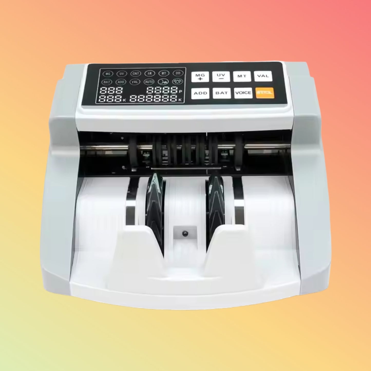 UN - 23 Bill Counting Machine Money Currency Counter Counterfeit Money Machine Money Counting Machine - NEOTECH