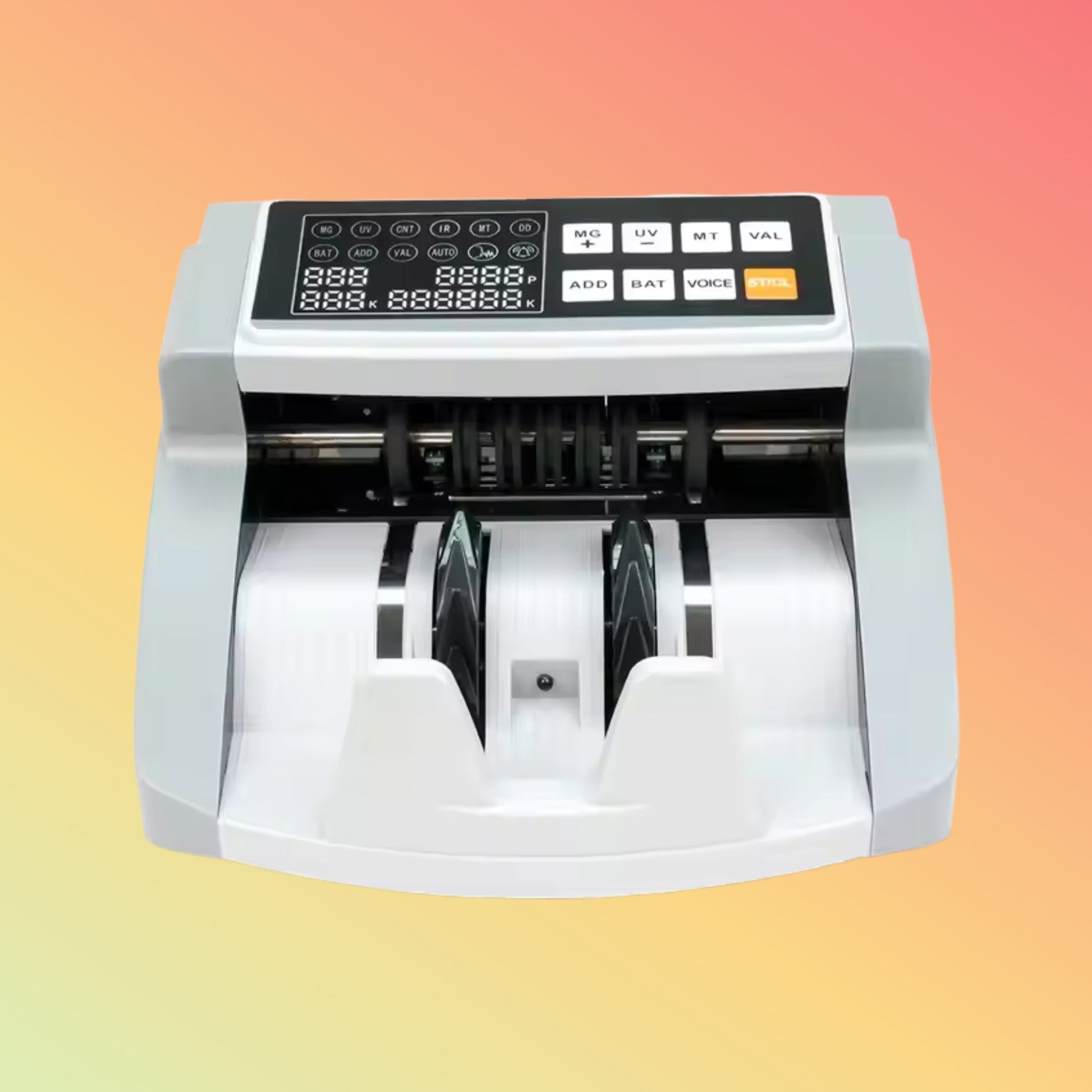 UN - 23 Counterfeit Detector Currency Counter Cash Counting Machine Money Counting Machine Bill Counter Machine Money Counter - NEOTECH
