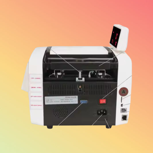 UN - 56 Professional Money Counter CIS Detector Banknote Counting Machine Bill Counters for BRL Etc.32 Currency Support - NEOTECH