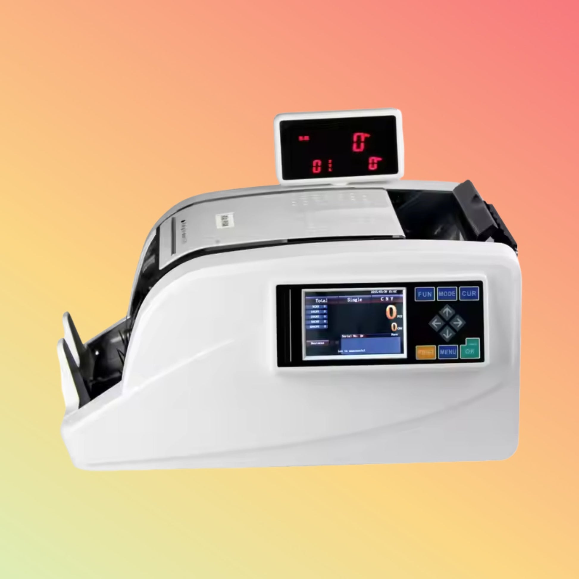 UN - 56 Professional Money Counter CIS Detector Banknote Counting Machine Bill Counters for BRL Etc.32 Currency Support - NEOTECH