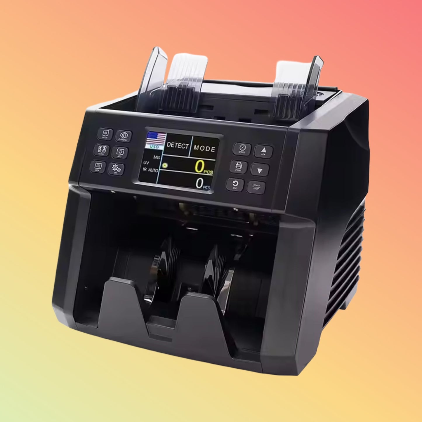 UN - 60A ECB - Approved Mixed Value Bill Counter with Dual CIS - NEOTECH