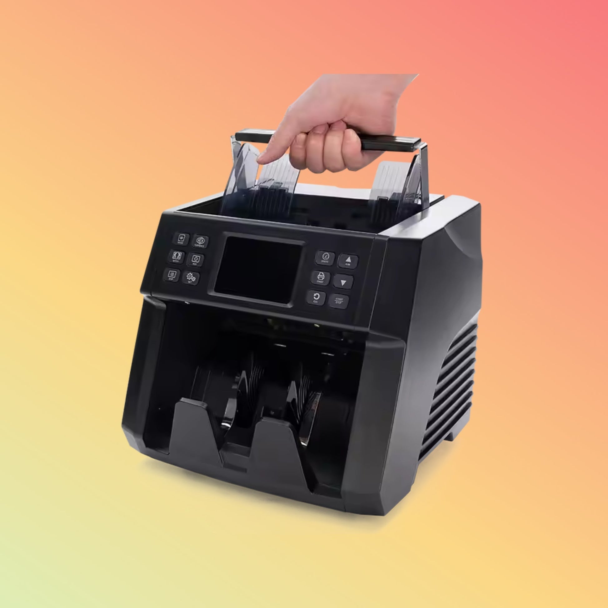 UN - 60A Mixed Value Counter High - Accuracy Cash Counting Machine Bill Counter and Money Counter - NEOTECH