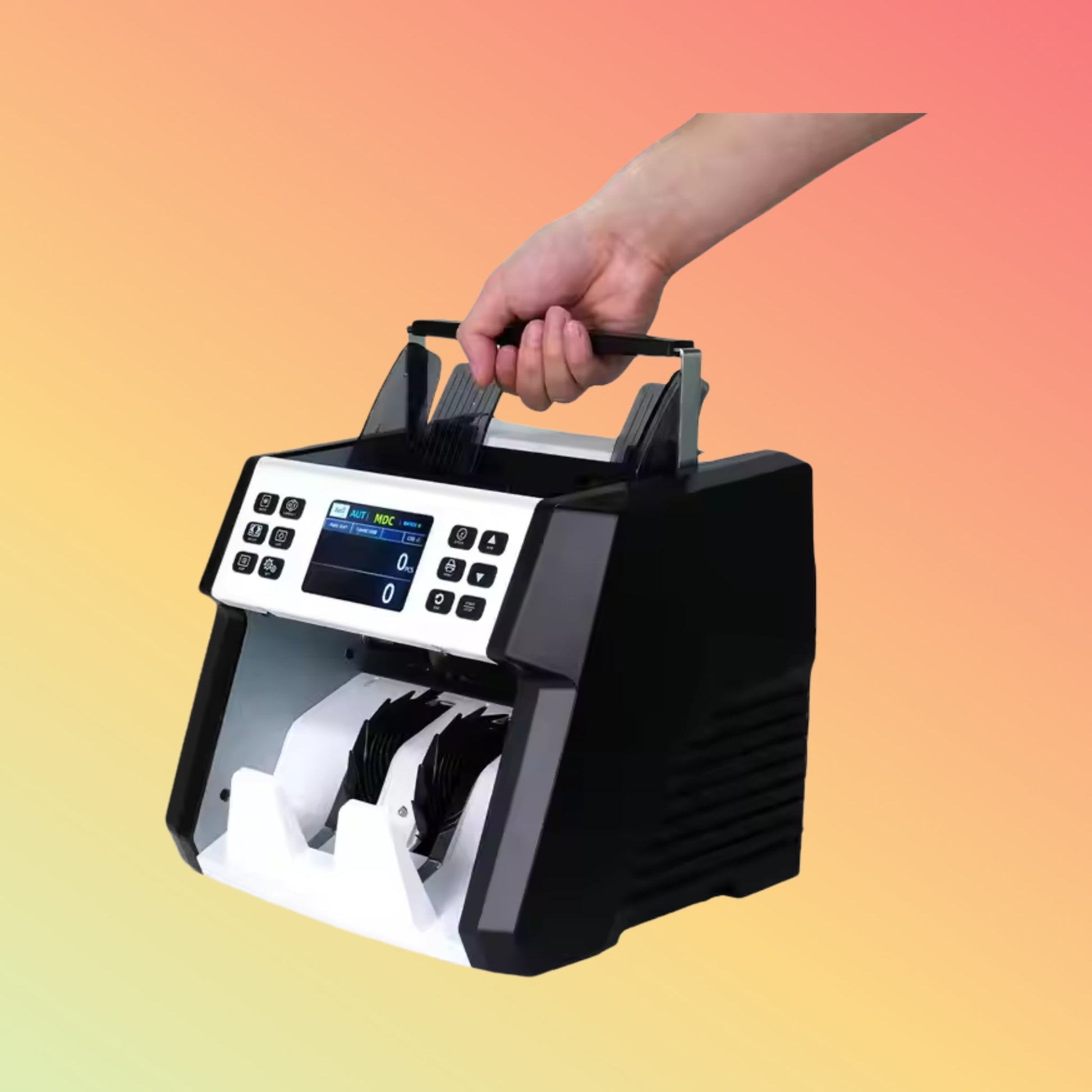 UN - 60A Mixed Value Counter High - Accuracy Cash Counting Machine Bill Counter and Money Counter - NEOTECH