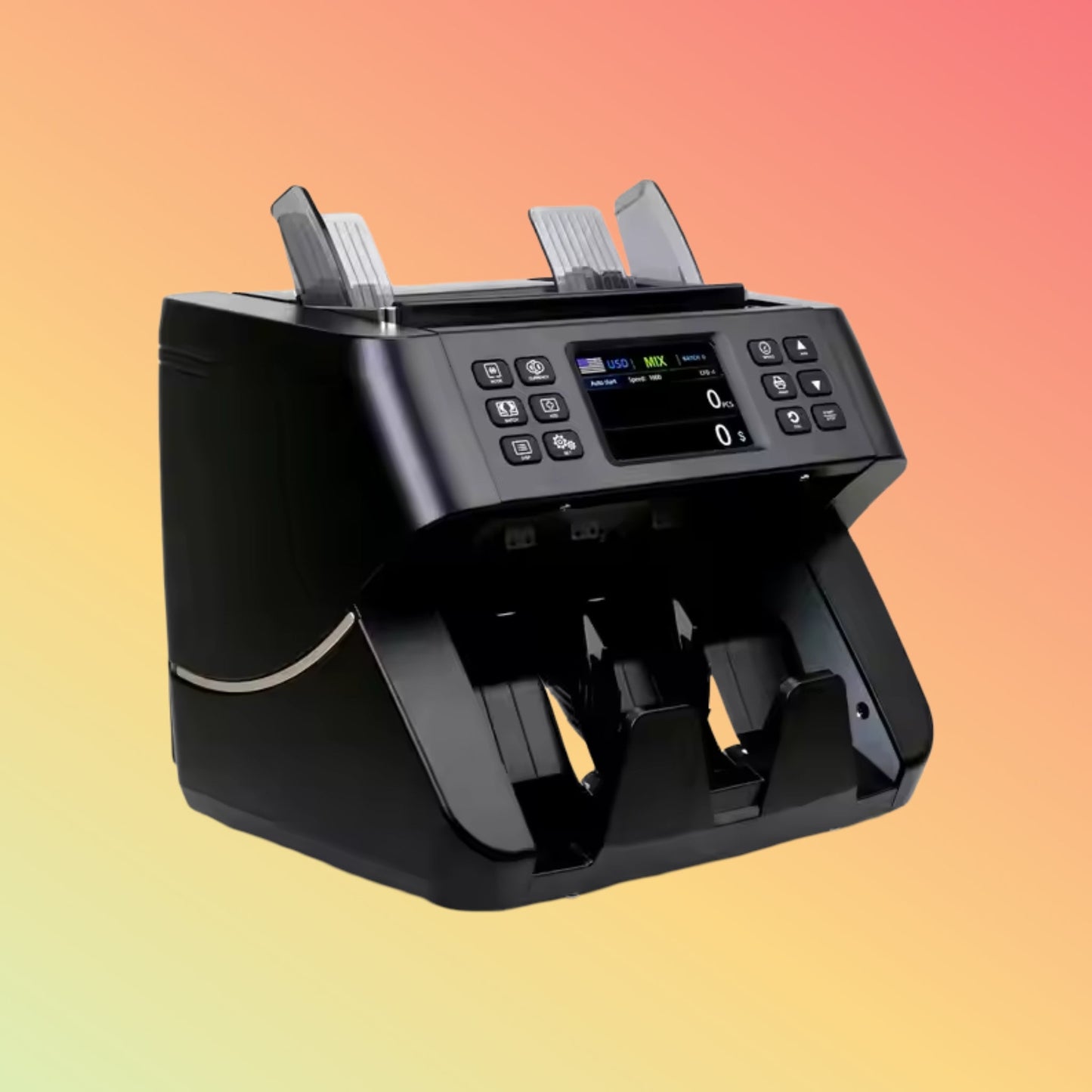 UN - 60C ECB - Approved Mixed Currency Counter with CIS for USD/EUR - NEOTECH