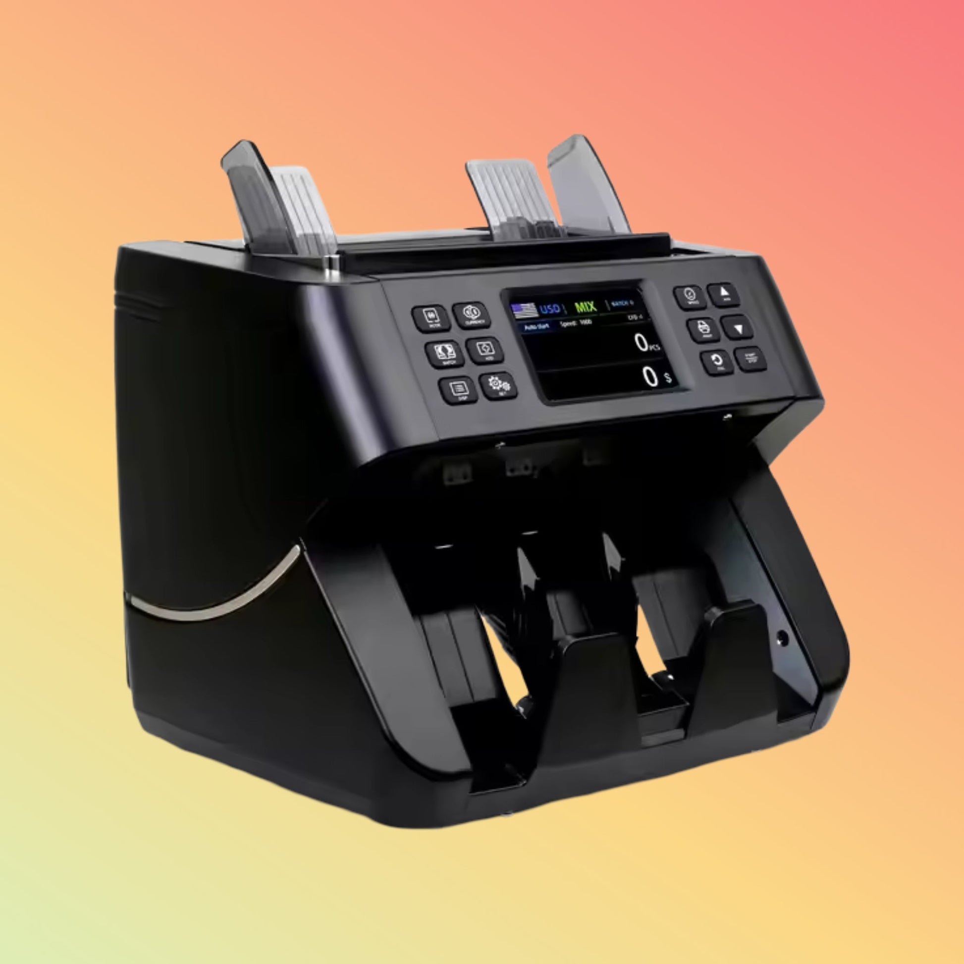 UN - 60C ECB - Approved Top - Loading Bill Counter with 2 CIS & UV/MG/IR - NEOTECH