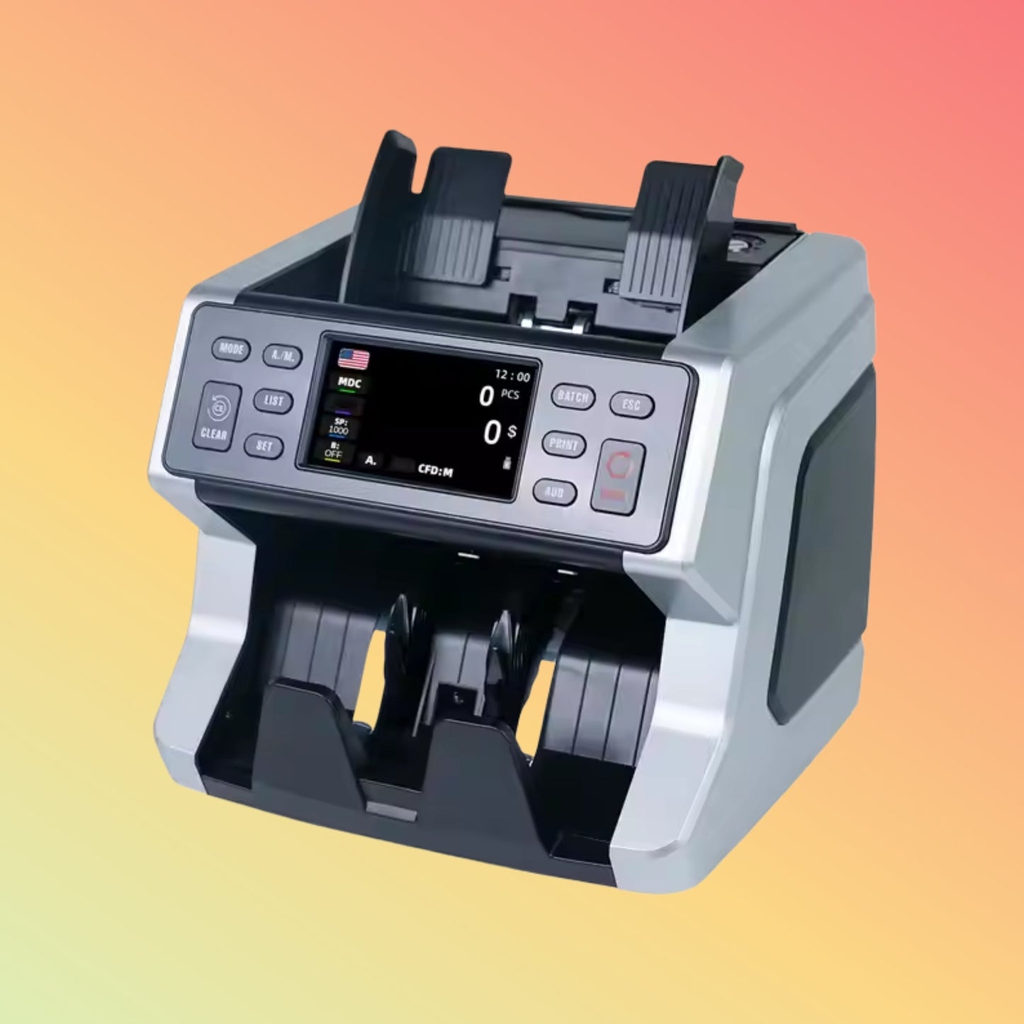 UN - 70A Mix Money Counter Cash Counting Machine Currency Counting Machine Money Counting Machine for Office Bank - NEOTECH
