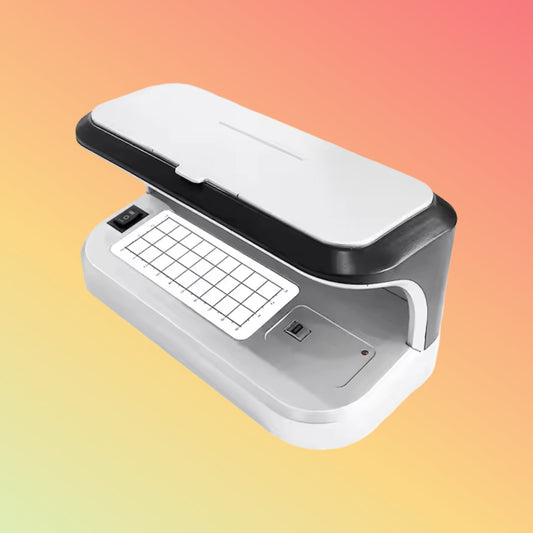 UN - Y2M Money Detector Counting Machine Forex Check Bill Counter Battery Operated Currency UV MG Detector for USD INR EUR - NEOTECH