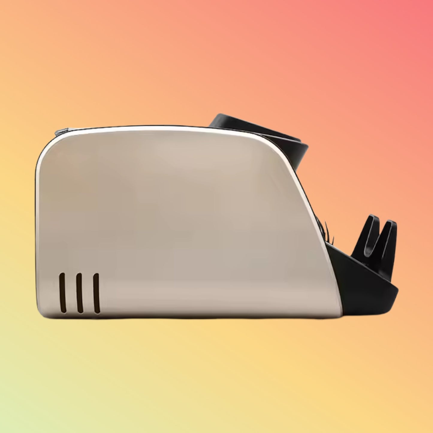 UNION 0710 SILVER Portable Money Counter LED LCD Bill Counter Money Counting Machine With Detector - NEOTECH