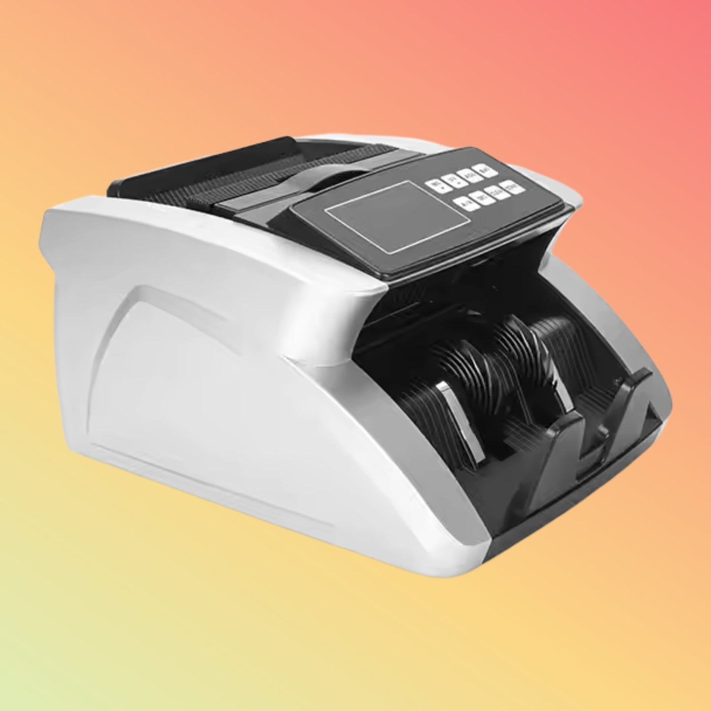 UNION 0711 LED SILVER Multi Currency Banknote Counter Money Counter Supermarket Billing Counters - NEOTECH