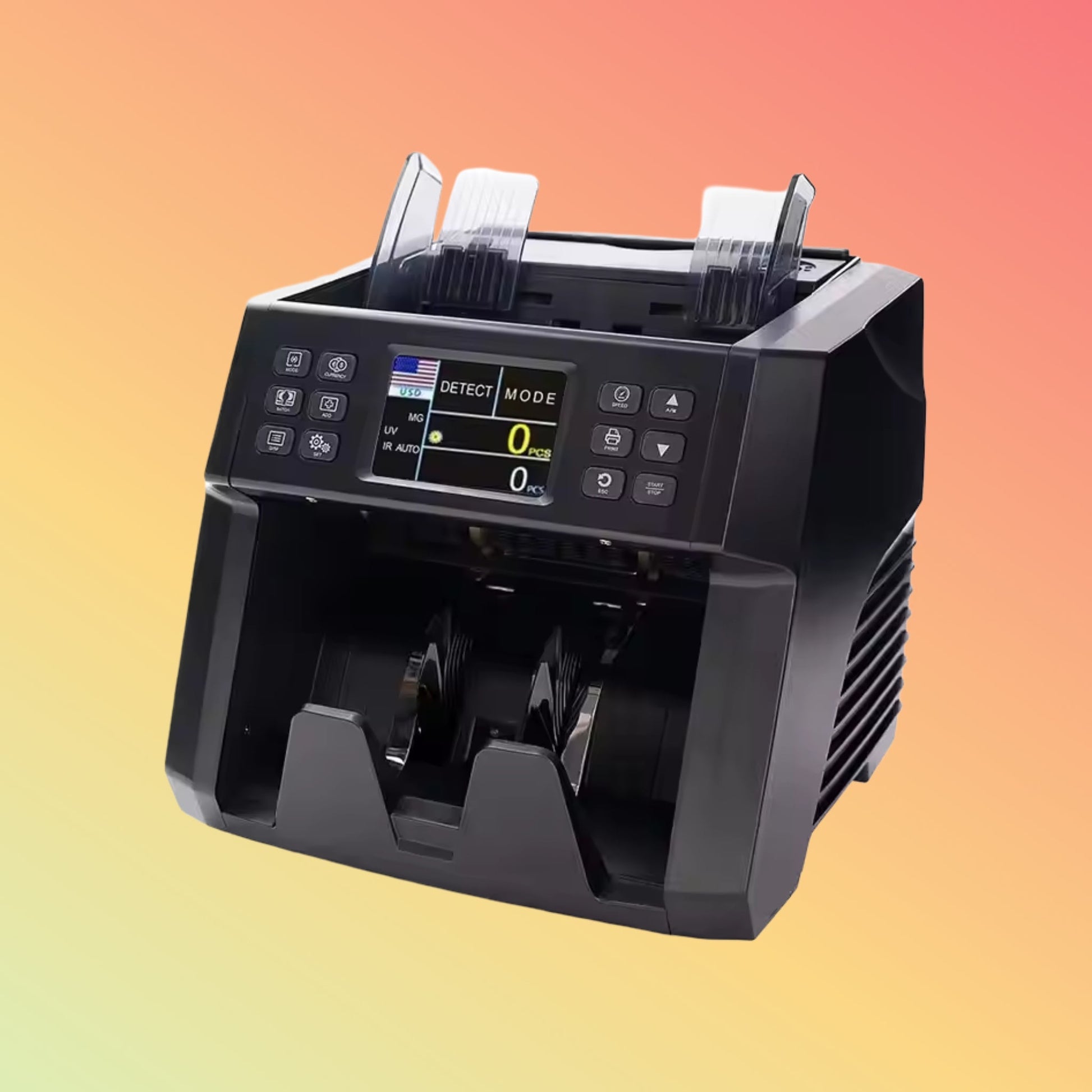UNION 60A 2025 ECB Approved Muiti - currency USD EUR GBP CAD Sorter Mix Bill Value Counting Machine - NEOTECH