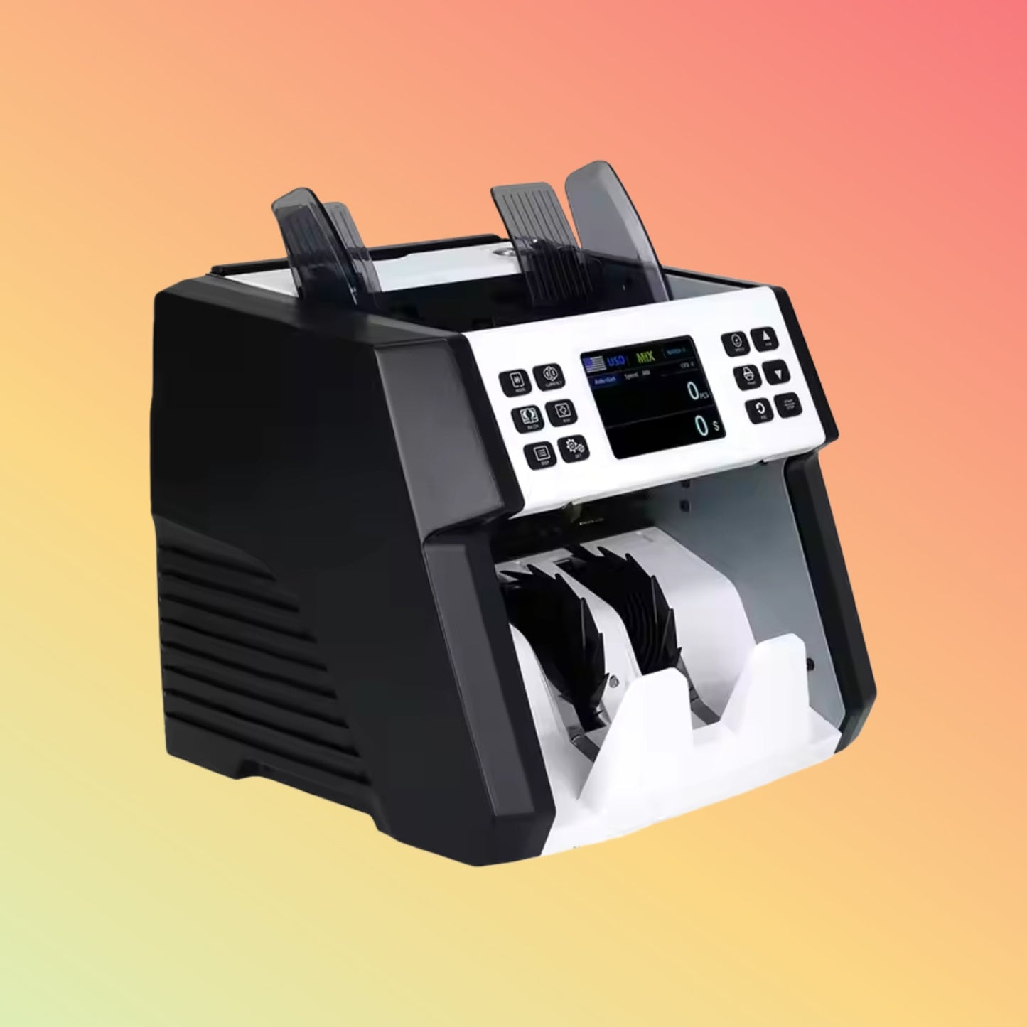 UNION 60A 2025 ECB Approved USD/EU Money Counter & Banknote Sorter - NEOTECH