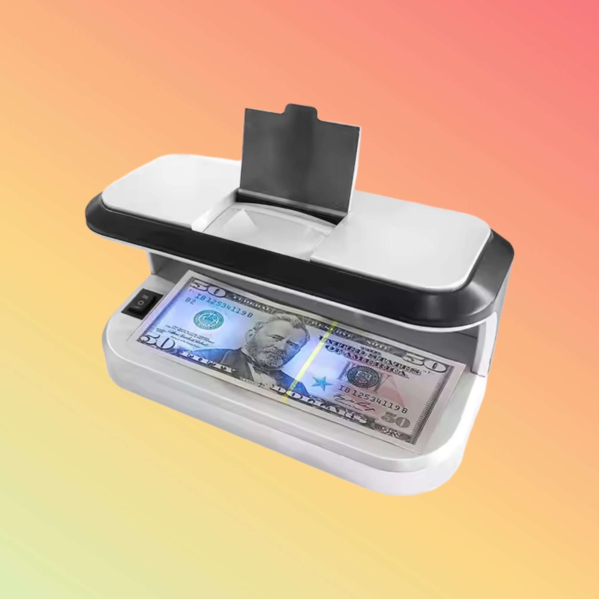 UNION 6603 Counterfeit Bill Detector with UV/MG & LED Display - NEOTECH