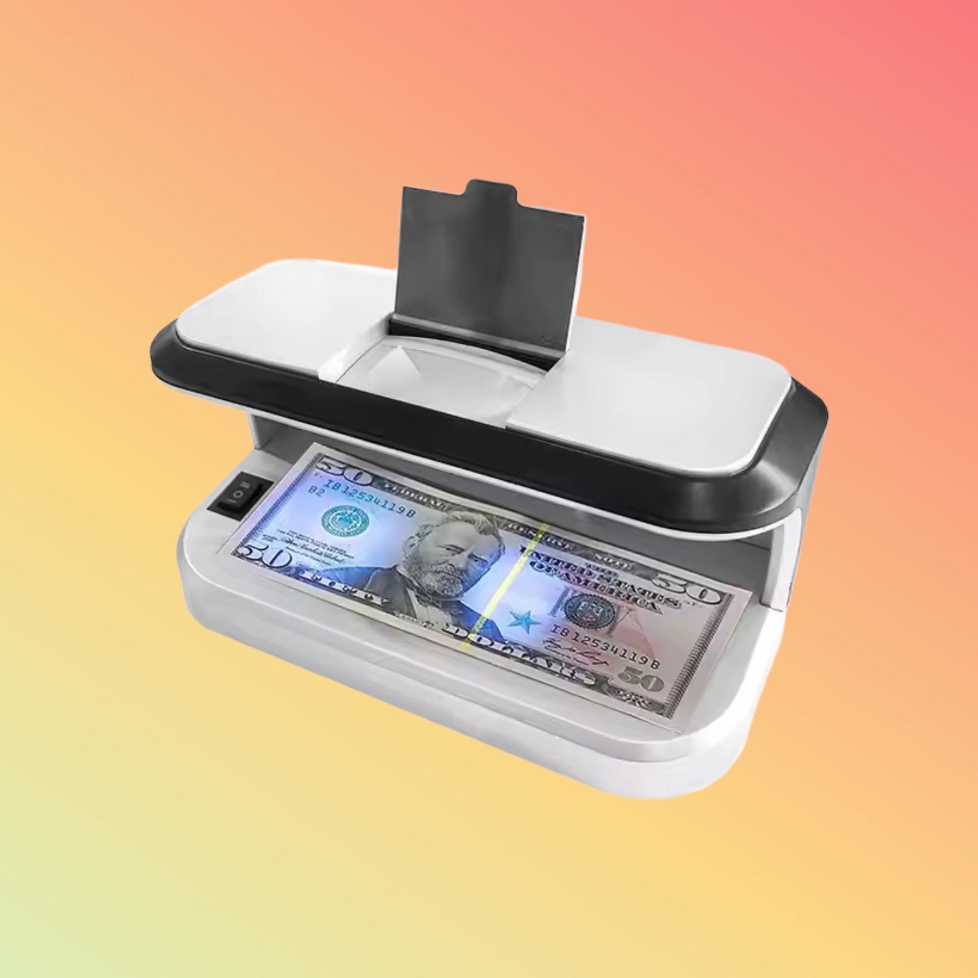 UNION 6603 Money Detector Money Counting Machine USD EUR Currency UV MG Money Detector Machine With LED Battery USE - NEOTECH