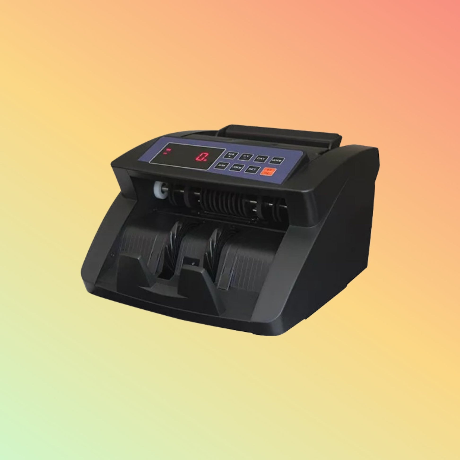 Union Automatic Bill Counter Currency Counting Machine Black Bill Counter Machine - NEOTECH