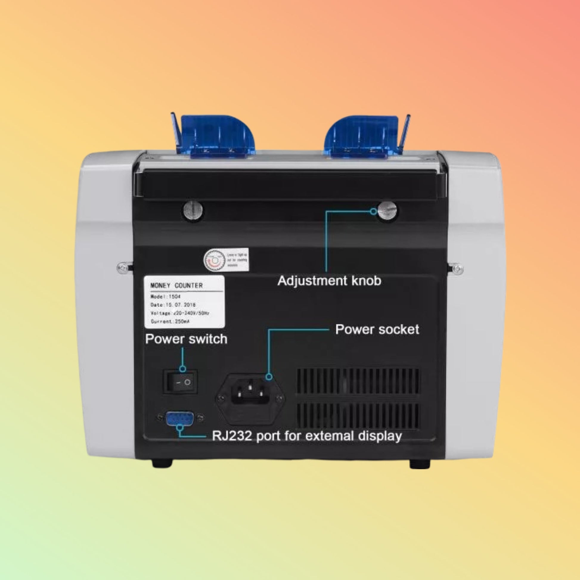 Union Hot Money Counter Money Counting Machine Counterfeit Bill Counter - NEOTECH