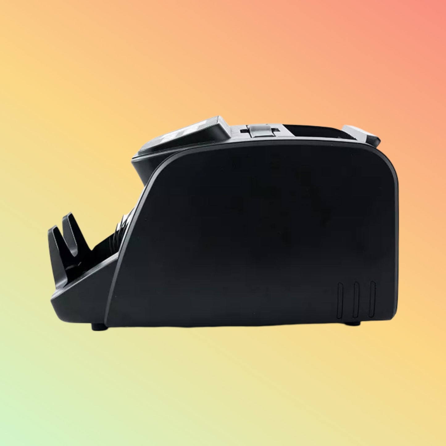 Union Portable Money Counter Bill Counter Black LED Money Counting Machine - NEOTECH