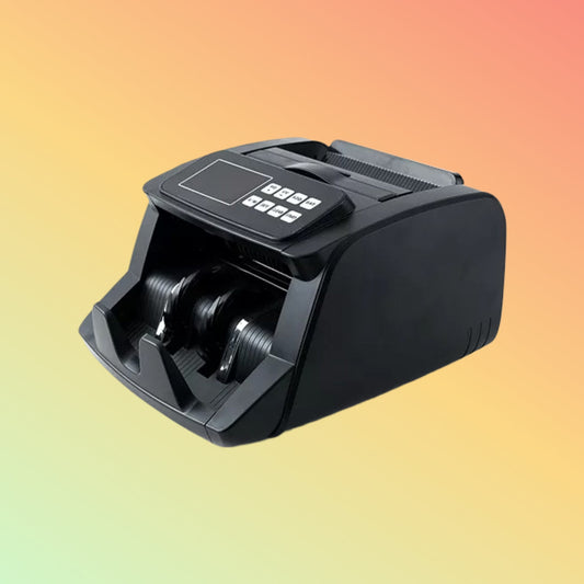 Union Portable Money Counter Bill Counter Black LED Money Counting Machine - NEOTECH