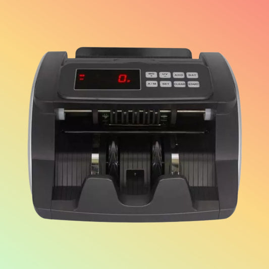 Union Portable Money Counter Bill Counter Silver LED Money Counting Machine - NEOTECH