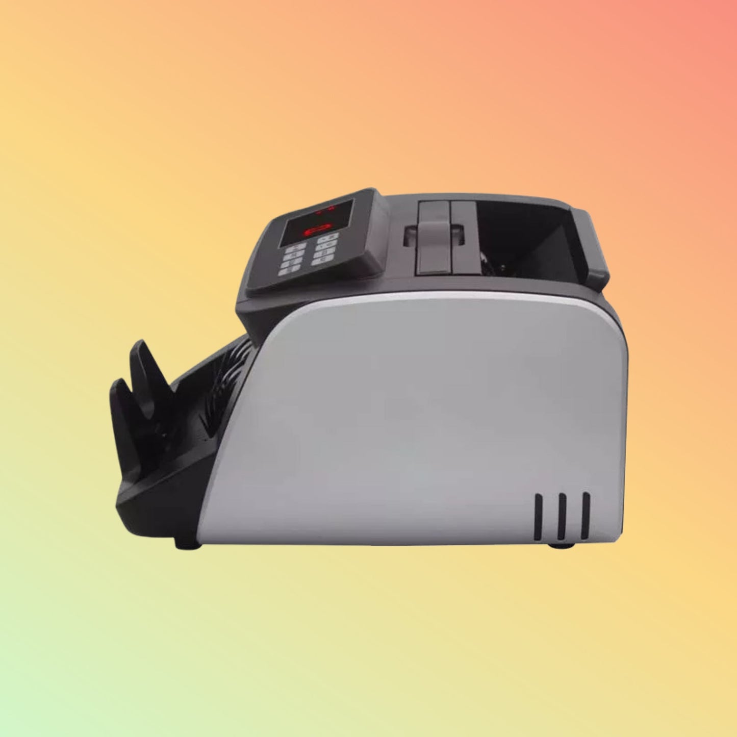 Union Portable Money Counter Bill Counter Silver LED Money Counting Machine - NEOTECH