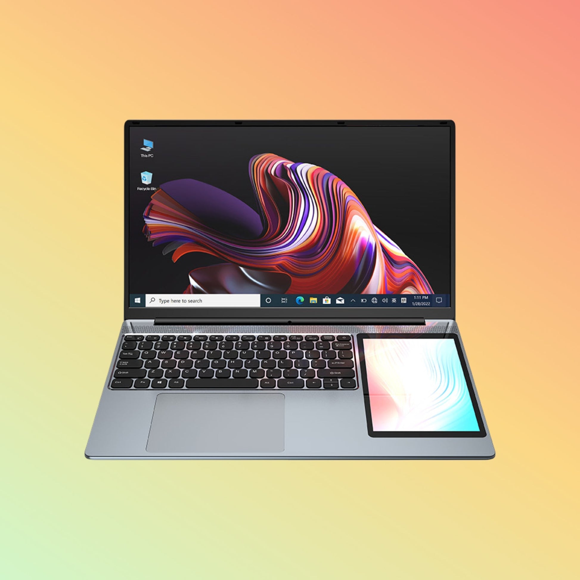Uniwa Q15ZR Windows 11 15.6 Inch Intel N100 16GB RAM Dual Screen Laptop - NEOTECH