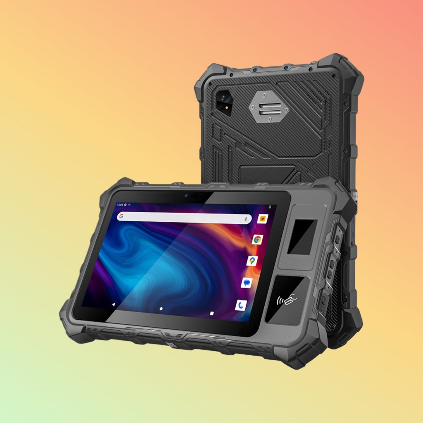Uniwa X819 8 Inch IP65 NFC Android Rugged Tablet with Smart Card or OCR Reader - NEOTECH