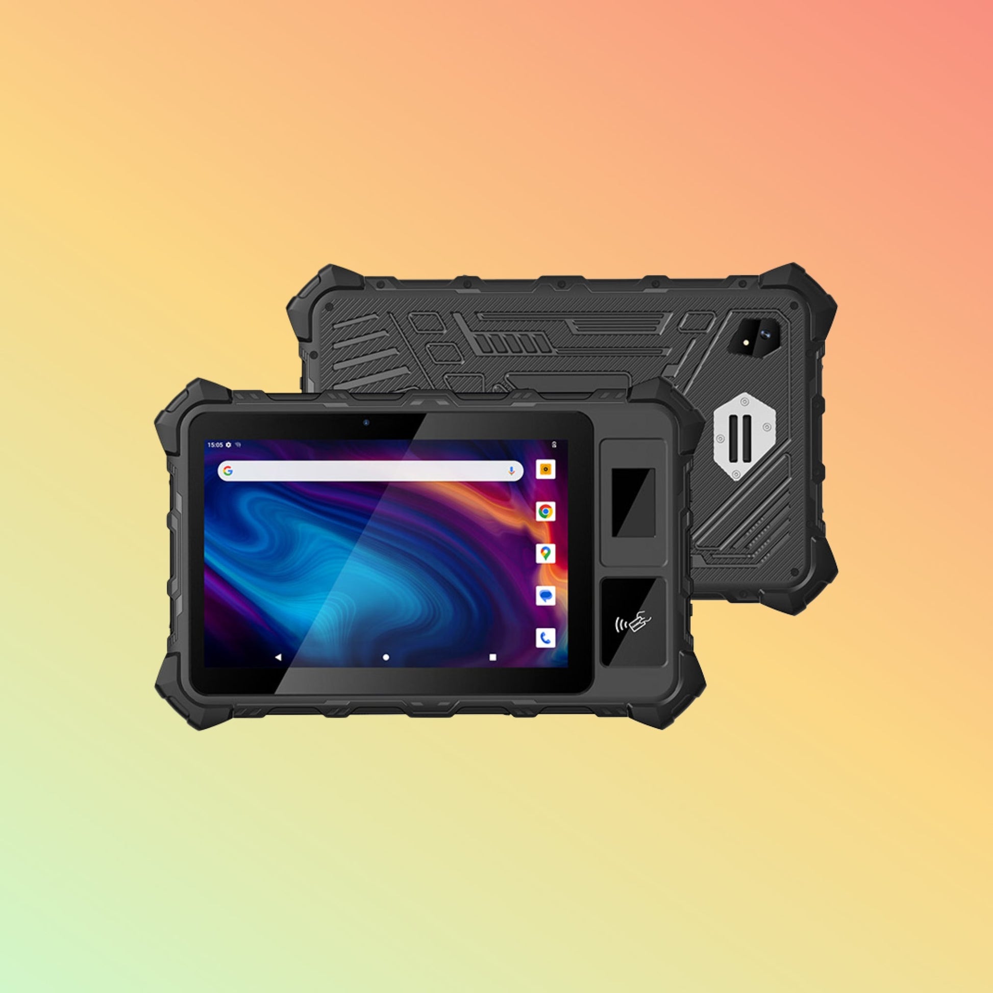 Uniwa X819 8 Inch IP65 NFC Android Rugged Tablet with Smart Card or OCR Reader - NEOTECH