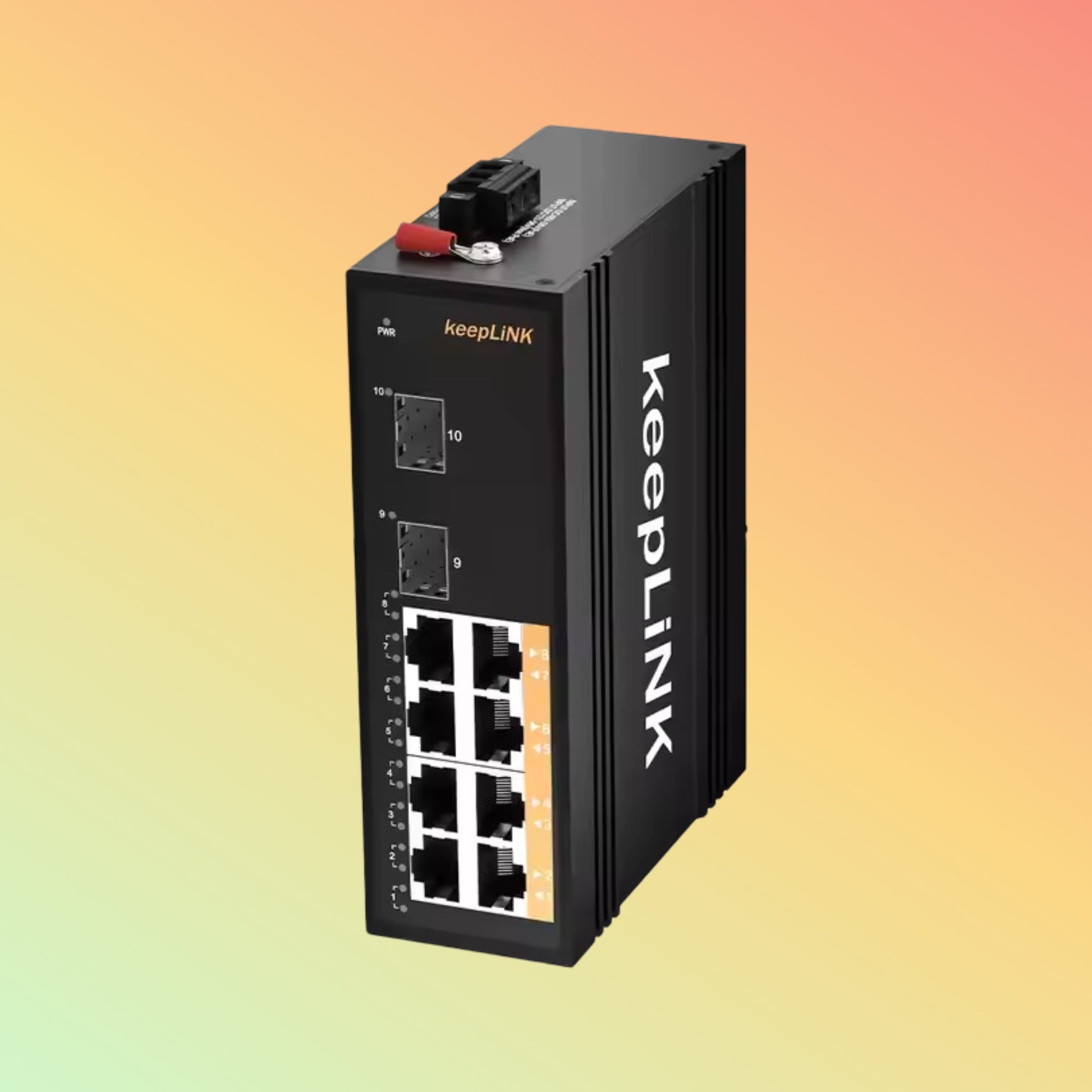 Unmanaged 2 1000M SFP with 8 10/100/1000M Copper port Industrial switch with competitive price - NEOTECH