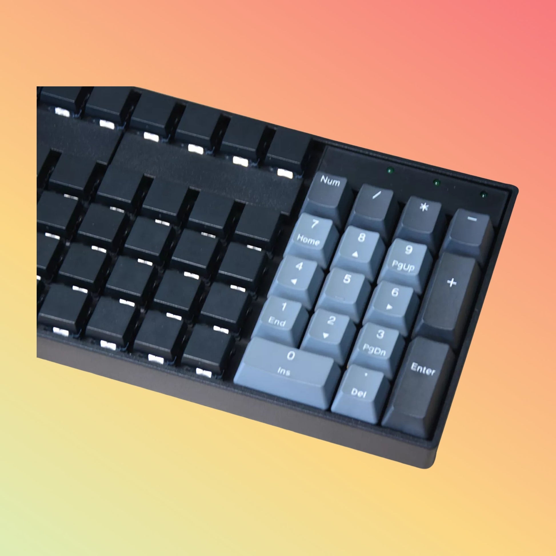 USB 105 Keys 3 Colors POS Programmable Keyboard KB105A - NEOTECH