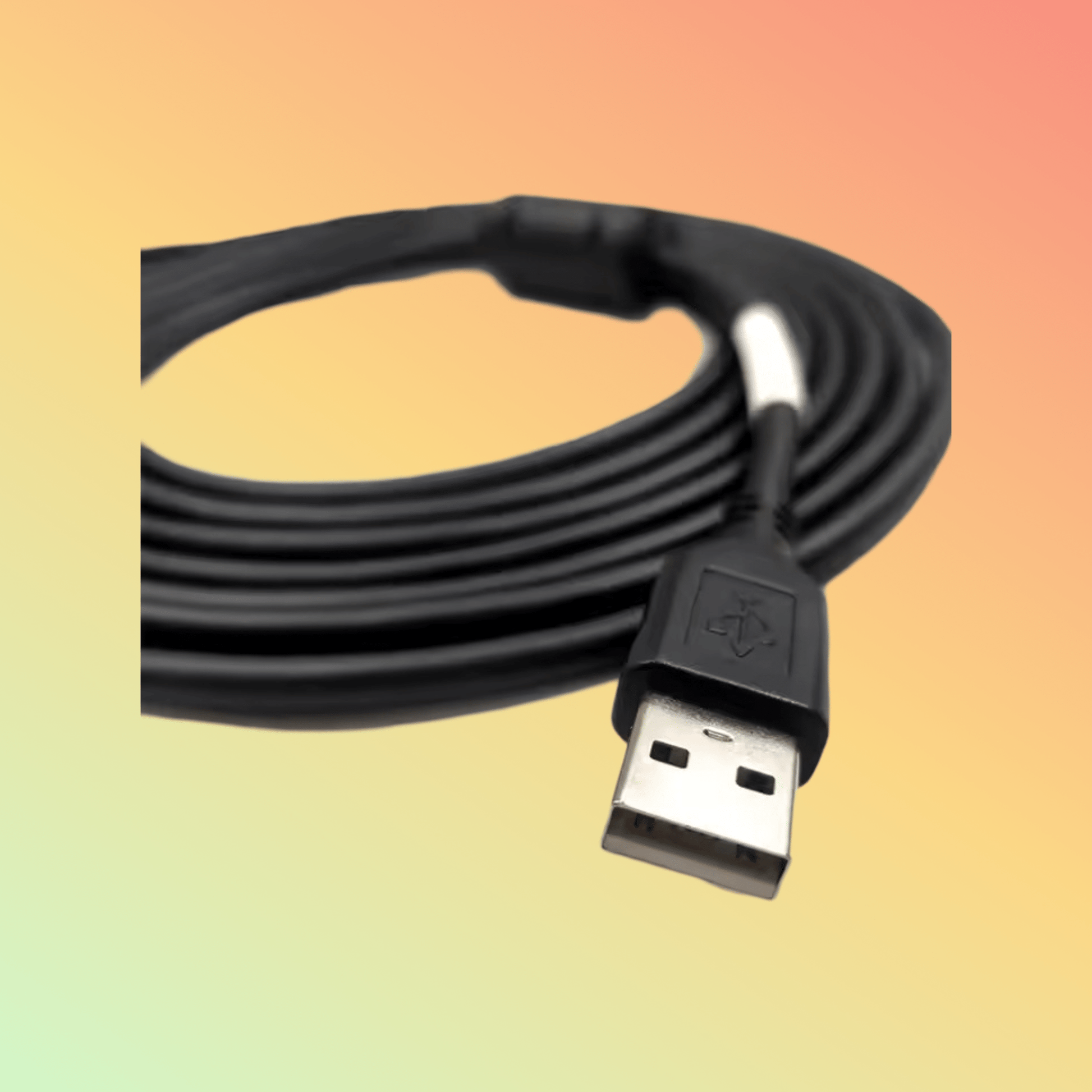 USB 2.0 Cable for Honeywell Vuquest 3310g/3320g/3330g, 1m, 3A Charging - NEOTECH