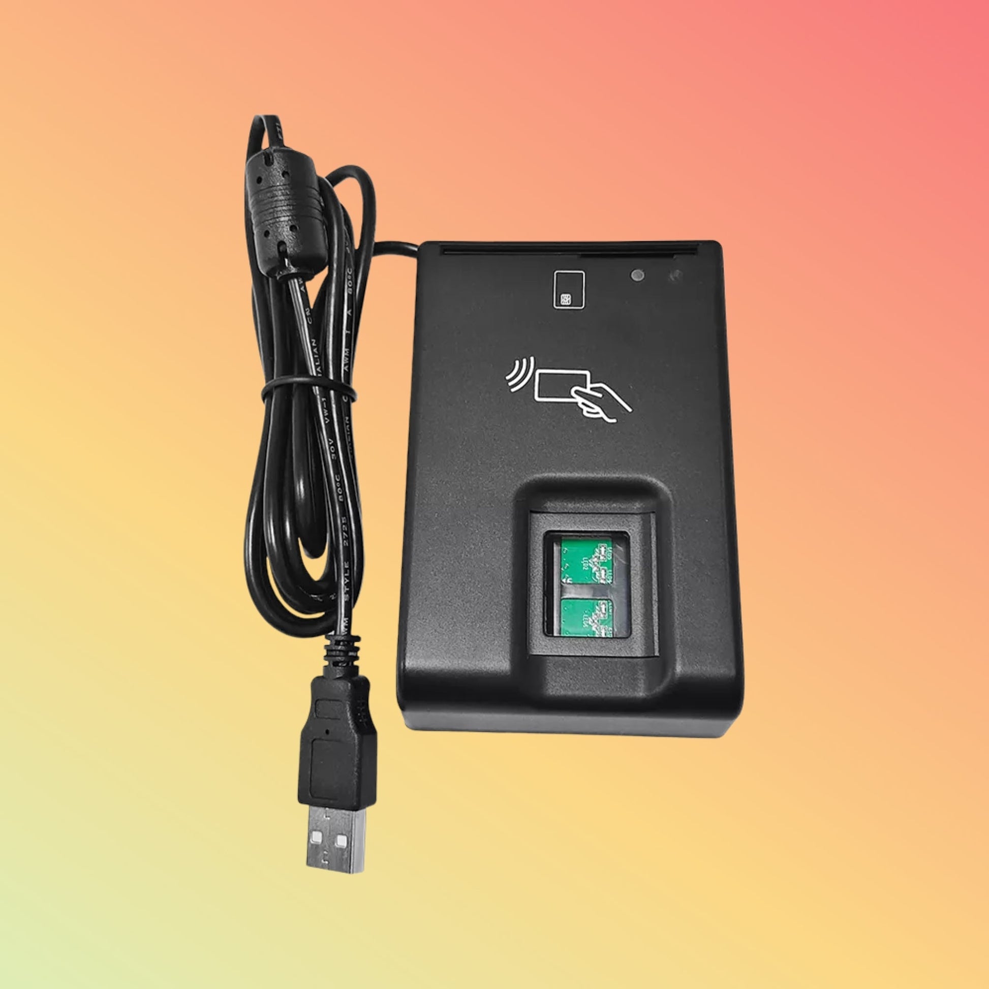 USB Dual Interface Smart Card Reader with Optical Fingerprint Scanner SFR02 - NEOTECH